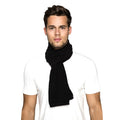 Thermoform Unisex Polyester Fleece Winter Quick Dry Durable Breathable Lightweight Scarf Neck Gaiter Black