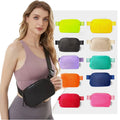 Pouch Waist Bag Waterproof Belt Fanny Pack Crossbody Waist Bags for Women and Men