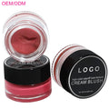 Ochain New Fashion Wholesale Cream Blush Private Label Waterproof Long Lasting Vegan Pigmented Pink Cream Blush