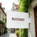 Stainless Steel Square Blade Sign Custom Color Logo Outdoor Metal Sign for Store Restaurant Retail Storefront Signage