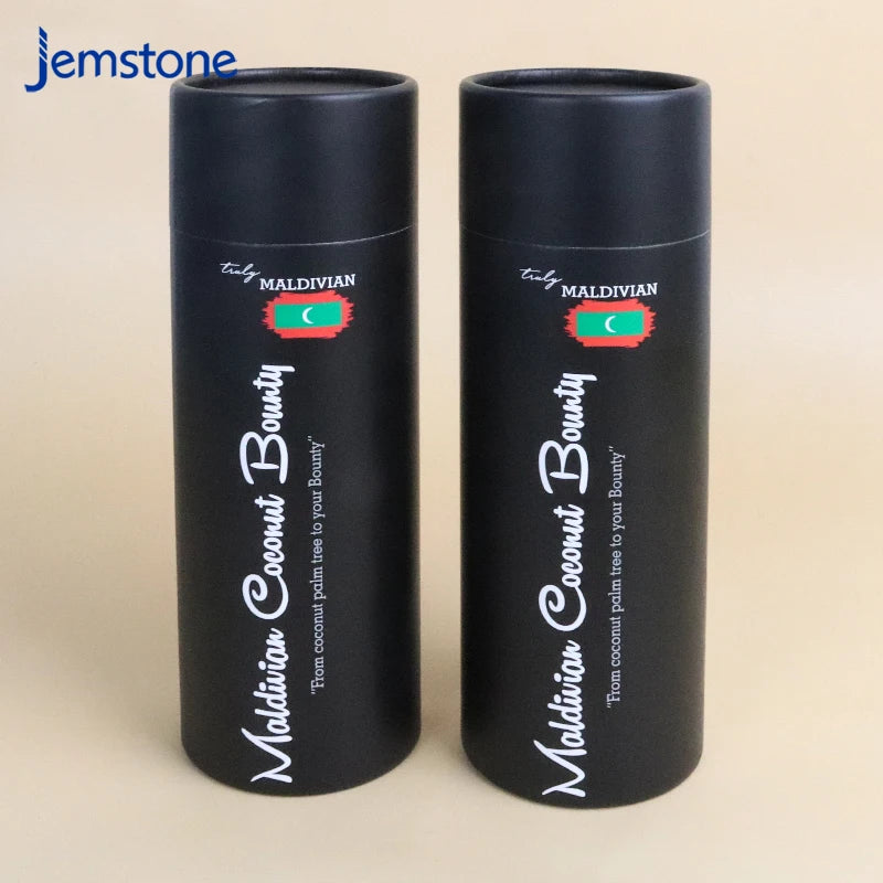 Handmade Push up Lipstick Essential Oil Tube Packaging Box Makeup Empty Round Lip Balm Kraft Paper Tube