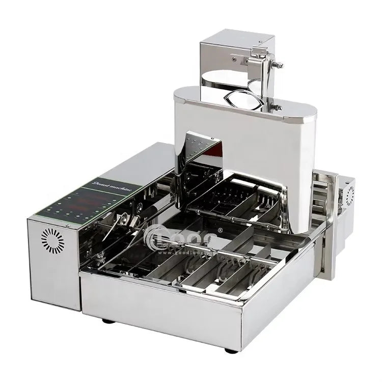 High Productivity Kitchen Equipment Automatic Electric Mini Donut Machine Commercial Donut Fryer Machine