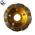 HS Tools HS80-cup Wheel 3inch Single Cup Wheel Threaded Turbo Diamond Abrasive Pad OEM Long Life High Performance Concrete