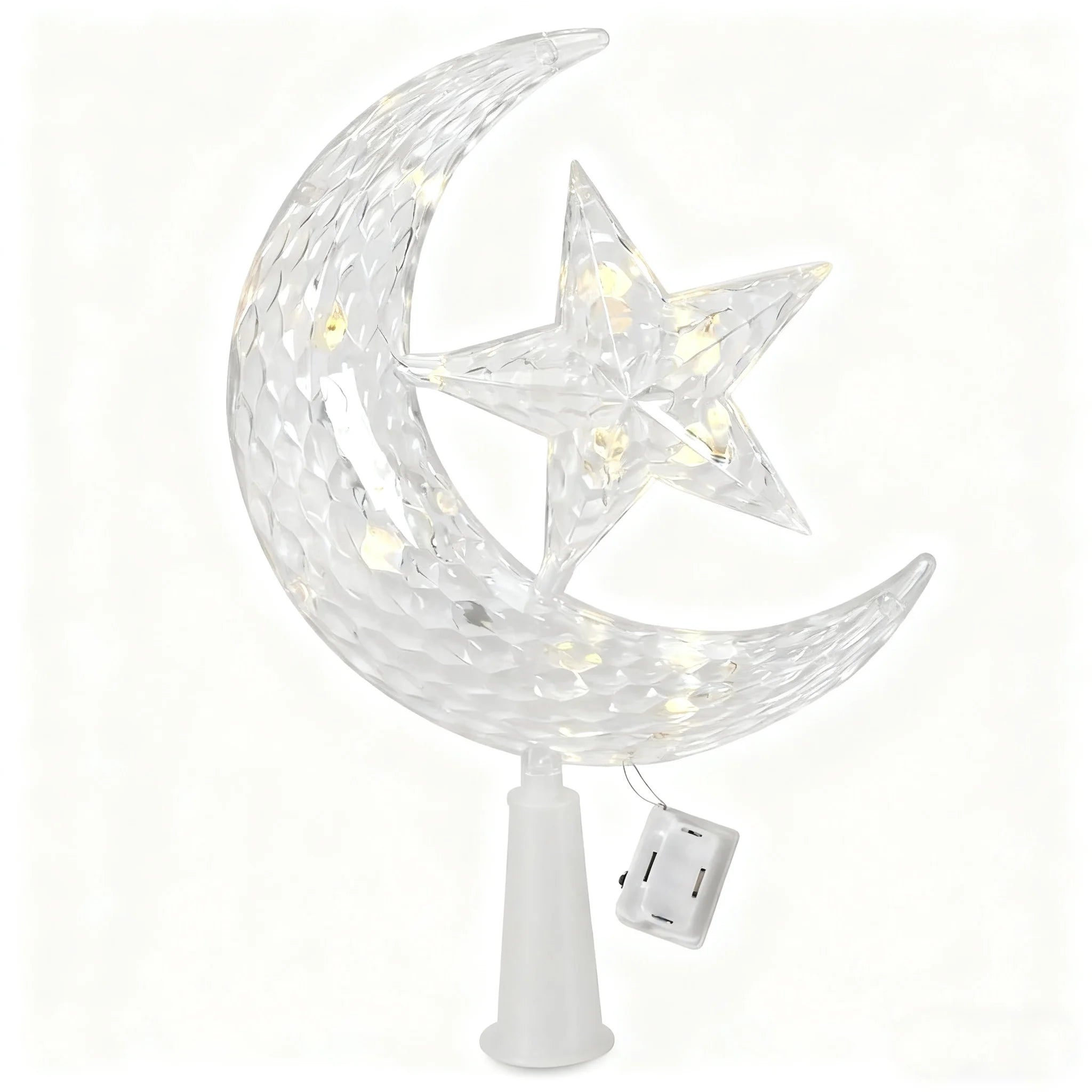 Pafu Eid Mubarak Star Moon Led Lights Ramadan Decoration Islam Muslim Party Decor Eid Desktop Table Ramadan Decoration