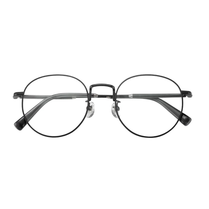 Classic Style Round Optical Metal Frame Spectacles Eyeglasses Fashionable Glasses
