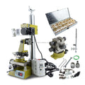 Boasta High-Speed Frequency Conversion Knurling Machine Kit Full Set Precision Decorative Metal Jewelry Ring Engraving Equipment