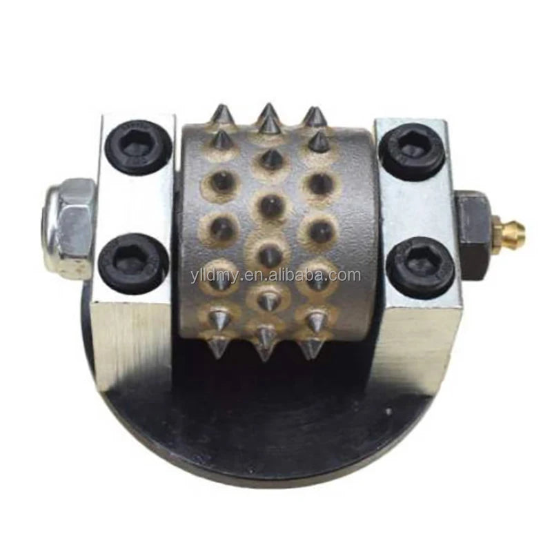 Husqvarna Compatible 3 Inch Puck Bush Hammer Floor Grinding Wheel Roller 45 Tips Redi Lock Plate Durable Tungsten Carbide