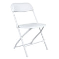 Plastic Folding Chair Stackable Event Wedding Banquet Conference Seating Wholesale Supplier