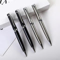 Custom Blue Ink Steel Pen with New Design Metal Material and Custom Packaging Special Offer
