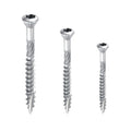 JSCREW Stainless Steel 304 316 Torx Head Deck Screws Type 17 with Ribs for Wood Chipboard and Timber Construction