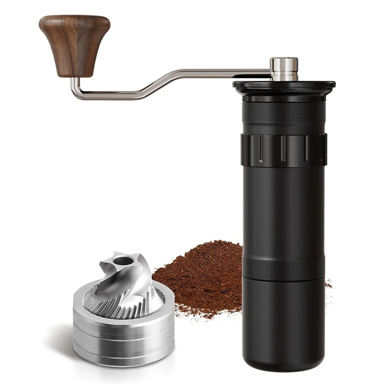 Custom Logo Hand Coffee Grinder Large Capacity 30g Manual Grinder with Stainless Steel Conical Burr