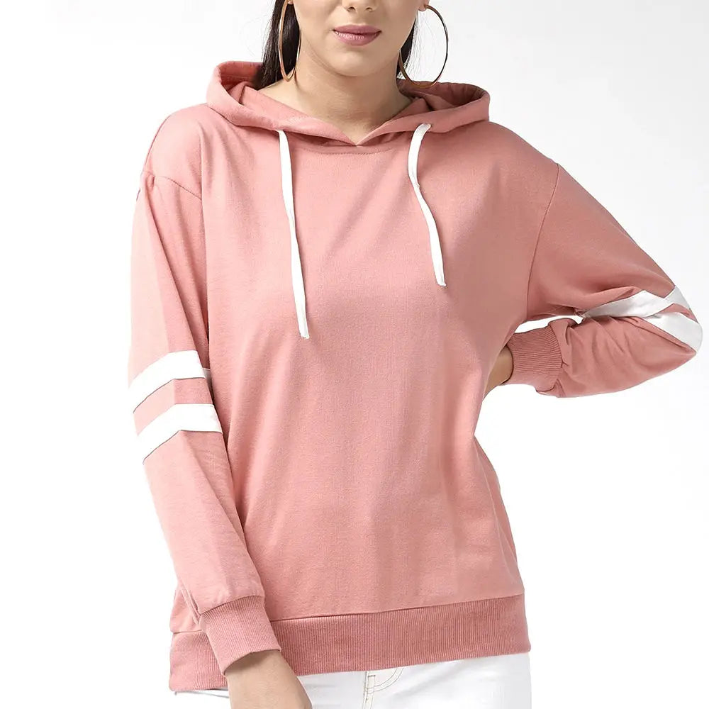 Sports Ladies Hoodies Custom French Style Pattern Cotton Sweatshirt Plus Size Pullover Women's Clothing Winter Vintage