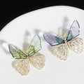Rhinestone Women Crystal Gold Wedding Transparent Wholesale Cheap butterfly Brooches and Pins