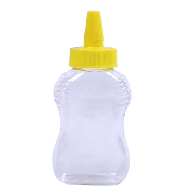 Food Grade PET Honey Bottles for Honey Bottle Screw Lid Pivot 500g and 1000g
