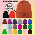 Autumn Winter Knitted Hat Name Brand Thick Woolen Sleeve Cap Beanie Hot Sale Business Cross-Border Foreign Trade Warm for Beach