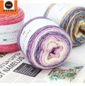 Ready in Stock Lana Para Tejer Merino Wool Yarn Fancy Cake Yarn for Crochet