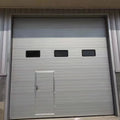 AS2047 CE TOMA Electric Industrial Lifting Door Vertical PU Foam Inside Factory Direct With Pedestrian Door