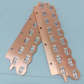 WELLGO High Current Cu-Ni Busbar 21700 20S16P 0.5MM Copper +0.15MM Nickel Copper Nickel Composite Sheet Bus Bar MegaBDM