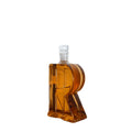 300ml Whisky Liquor Letter R Shaped Borosilicate Tequila Blown Glass Bottles