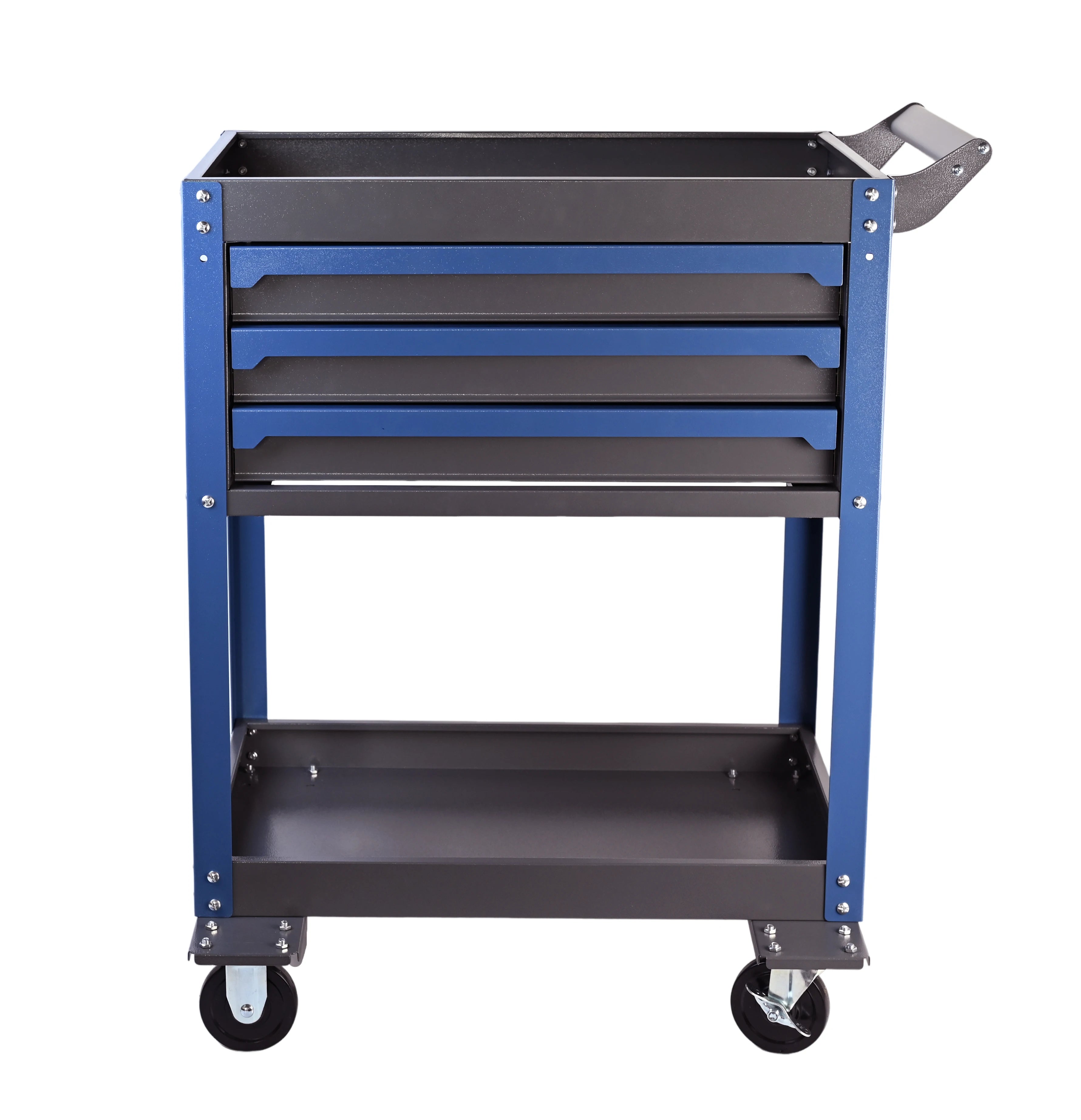 2025 Heavy Duty Metal Tool Trolley with Drawers Best Choice for OEM Customization Powder Coating Finish