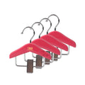 Astrid Width 8 cm Custom logo Wood Accessories Display Doll Clothes Hanger Clips for Clothing