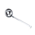 Italian Product New Ergonomic Stainless Steel Ladle Holes Eco-Friendly Microwave Oven Safe Kitchen Utensil for Gnocchi Pasta