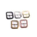 Manufacturer Metal Square Buckle for Leather Belts Bags Buckle Nickel Gold Antique Brass Finish