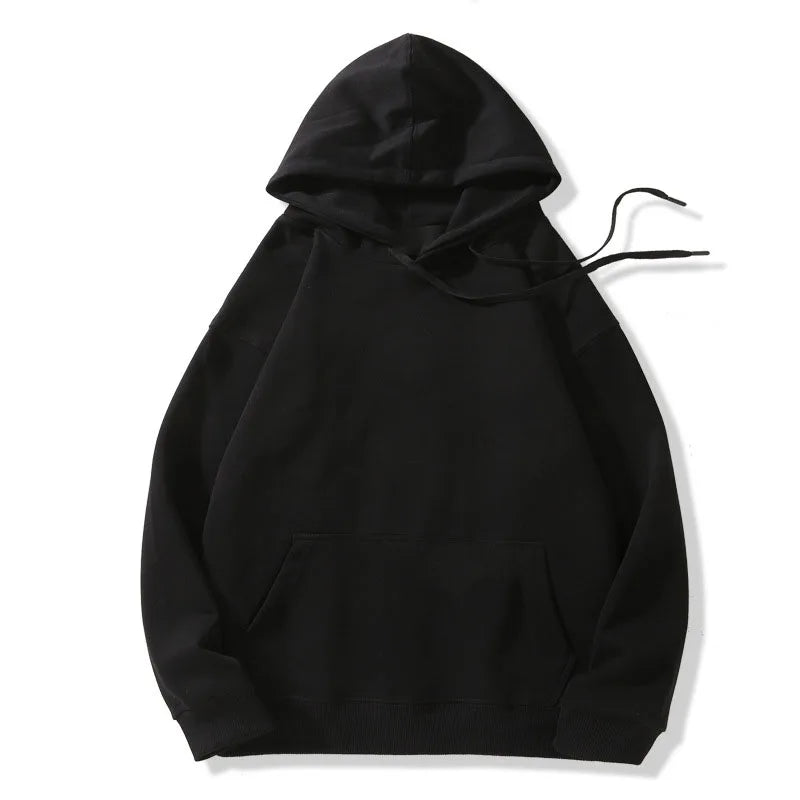 OEM custom logo embroidery printed design Autumn Winter new mens womens sweatshirt comfortable laid back hooded sweatshirt