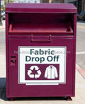 Book Clothes Shoes Donating Drop-Off Recycling Bins Storage Bucket Steel Standing Recycle Bin Clothes Drop Boxes