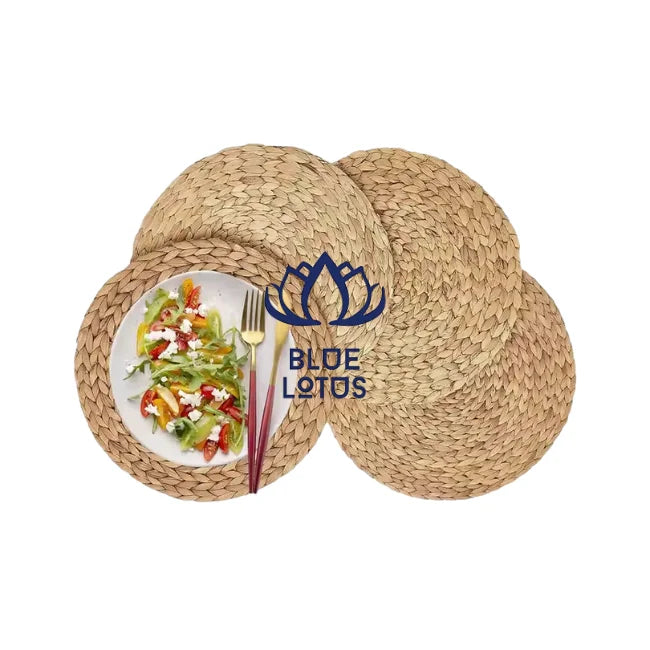 HOT SELLING Round Table Mat - Water Hyacinth for Home Dining and Hospitality Use