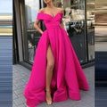 Women's Formal Dress 2025 New Summer Western Cross-Border Deep V-Neck Satin Multicolor Dress