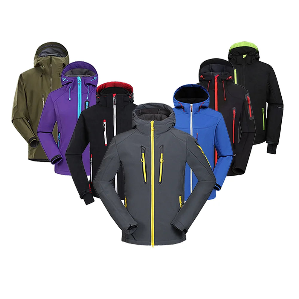 Adventure-Ready Windbreaker Men's Jackets Rugged Man Jackets Waterproof Jacket for Man for Hiking and Exploration