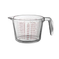 Large 1L Glass Measuring Cup with Graduated Handle Household High Temperature Resistance Kitchen Tool for Bread Cake Baking