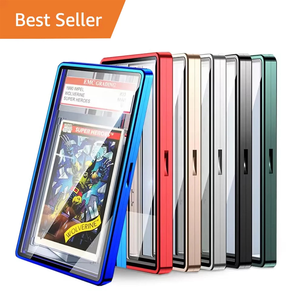 Graded Card Display Case Holder Bgs Tcg  Sport Pokem0n Grading Bumper Guard SlabMags for Ps a Graded Cards