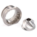 Custom Coffee Grinder Burr Stainless Steel Coffee Grinder Parts 48MM Coffee Machine Conical Burr Replacement Set for Jura