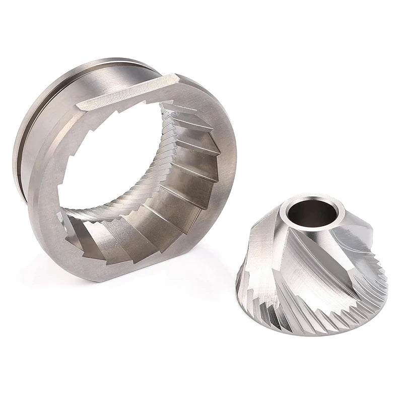 Custom Coffee Grinder Burr Stainless Steel Coffee Grinder Parts 48MM Coffee Machine Conical Burr Replacement Set for Jura