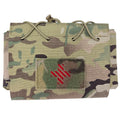 Two-Piece System Med Roll Carrier Hypalon Handle Bag Tactical Pouch MOLLE Rapid First-aid Belt Pouch