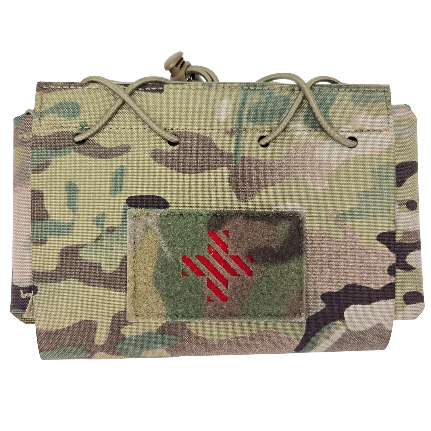 Two-Piece System Med Roll Carrier Hypalon Handle Bag Tactical Pouch MOLLE Rapid First-aid Belt Pouch