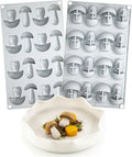 Food Grade  Mushroom Design Cake Shaped Mold Baking Reusable Non-deformable Easy Release Excellent Effect Chocolate Tray