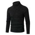 OEM custom logo embroidery printed design cross-border autumn and winter turtleneck men's twisted thickened pullover sweatshirt