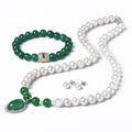 Certified AAA Natural Freshwater Pearl Necklace 925 Sterling Silver Multi Color Necklaces for Women Elegant Real Pearl Jewelry