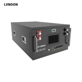 JKESS 16s Diy Box Stackable Metal case 15kwh 48V 51.2V for LFP LifePO4 280AH 304AH 314AH Empty Box Without BMS V19 Display