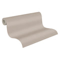 Made in Germany - Wallpaper rolls Solid Colour Beige - Non Woven Vinyl - Wallpaper Home Decoration for Walls - 1005 x 053 m