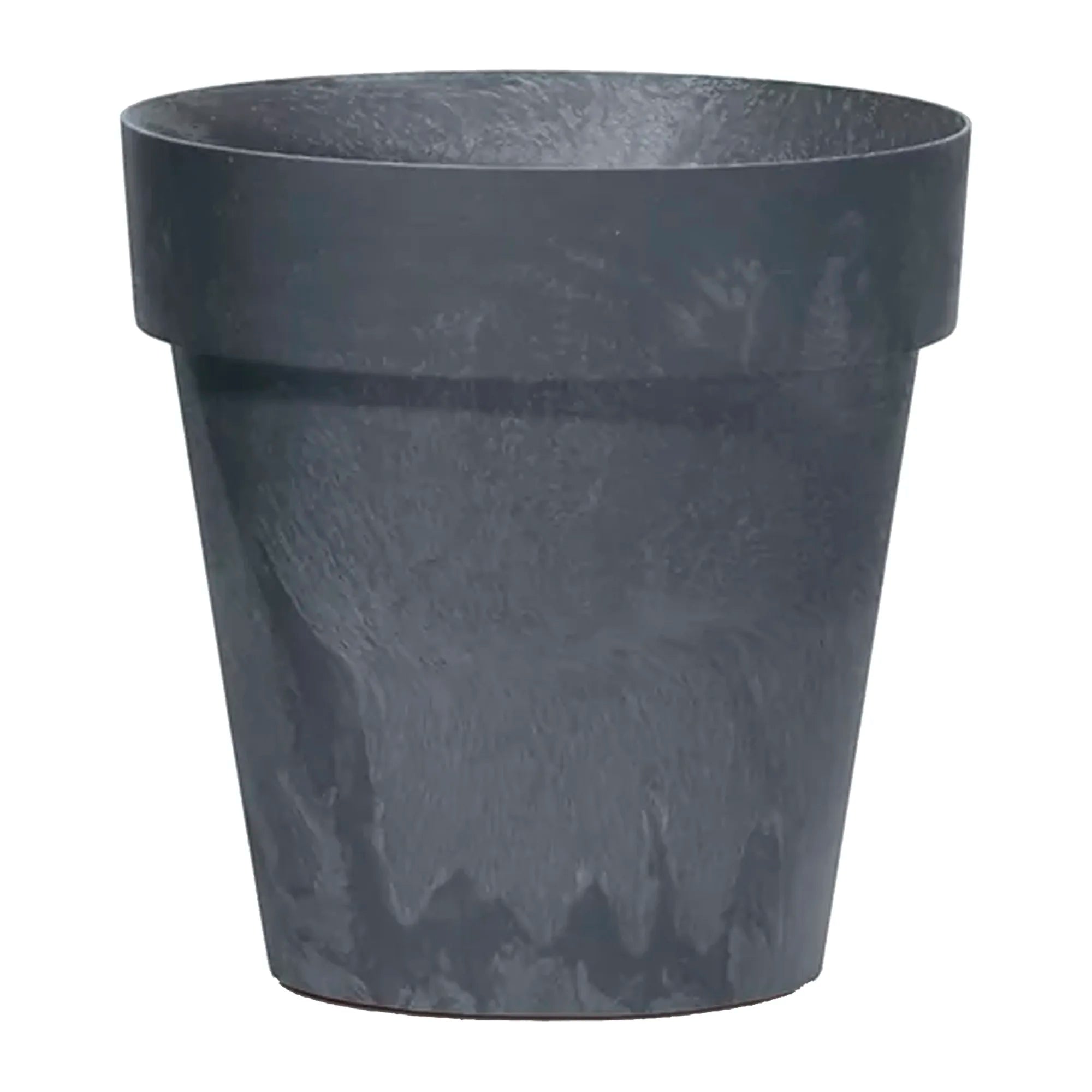 CUBE BETON EFFECT 3.5L. planter dimensions (mm) 200x200x177 Anthracite color