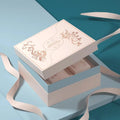 MU Luxury Gift Box with Bottom Cover Cardboard Packaging Customized Gift Box with Cover for Gift for Valentine's Day Anniversary