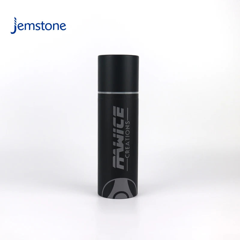 Custom Eco-friendly Cardboard Cosmetic Perfume Whisky Bottle Cylinder Packaging Black Kraft Cosplay Clothing Food Paper Tube