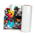 HESHUN Premium Double Side Coated 60CM DTF PET Film - Hot Peel Heat Transfer Film for Cotton/Polyester Fabric