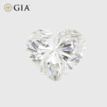 For Certified 5.00 MM 0.70 Carat Heart Cut Natural VVS1 White Diamond H Color High Quality Engagement Gemstone Loose Diamond