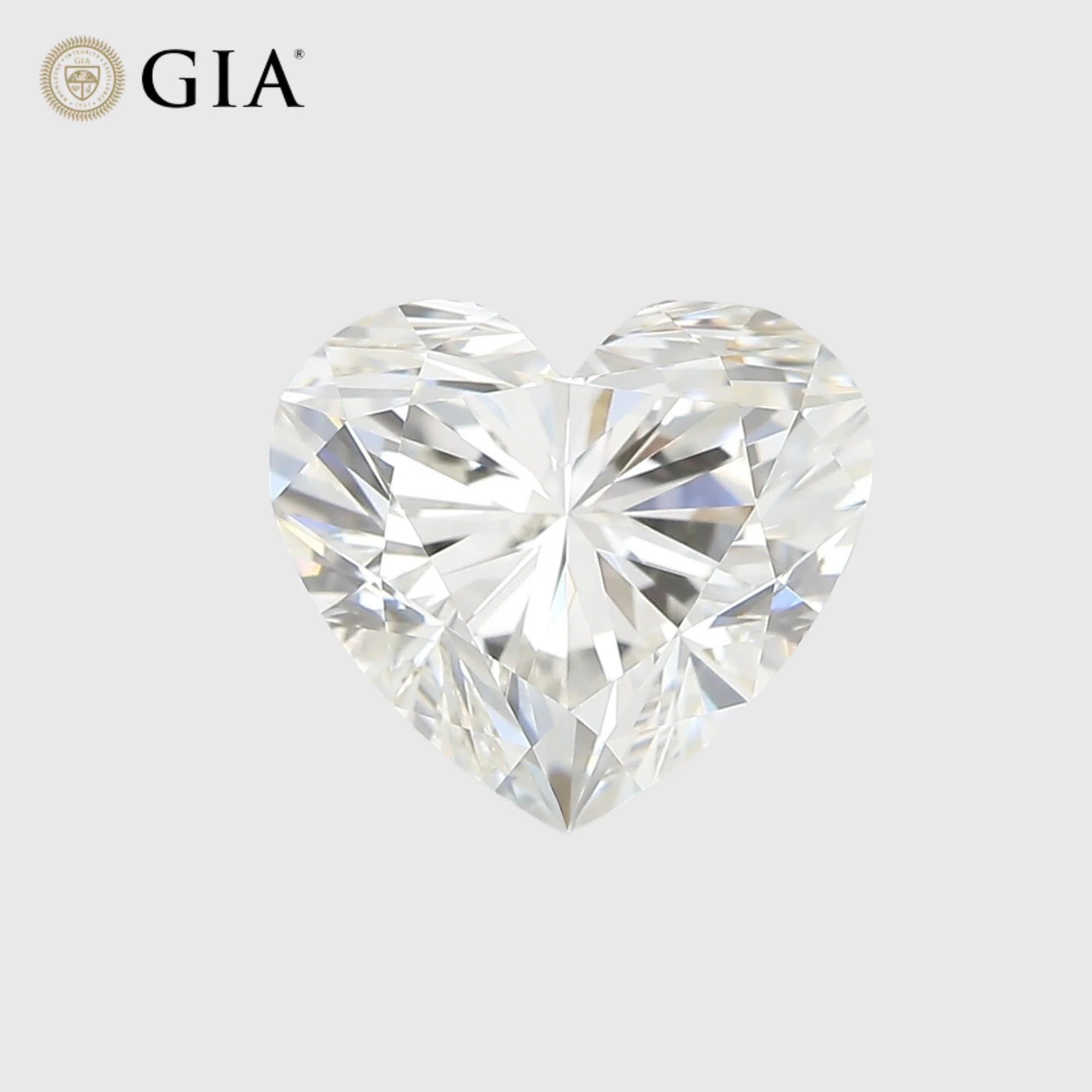 For Certified 5.00 MM 0.70 Carat Heart Cut Natural VVS1 White Diamond H Color High Quality Engagement Gemstone Loose Diamond