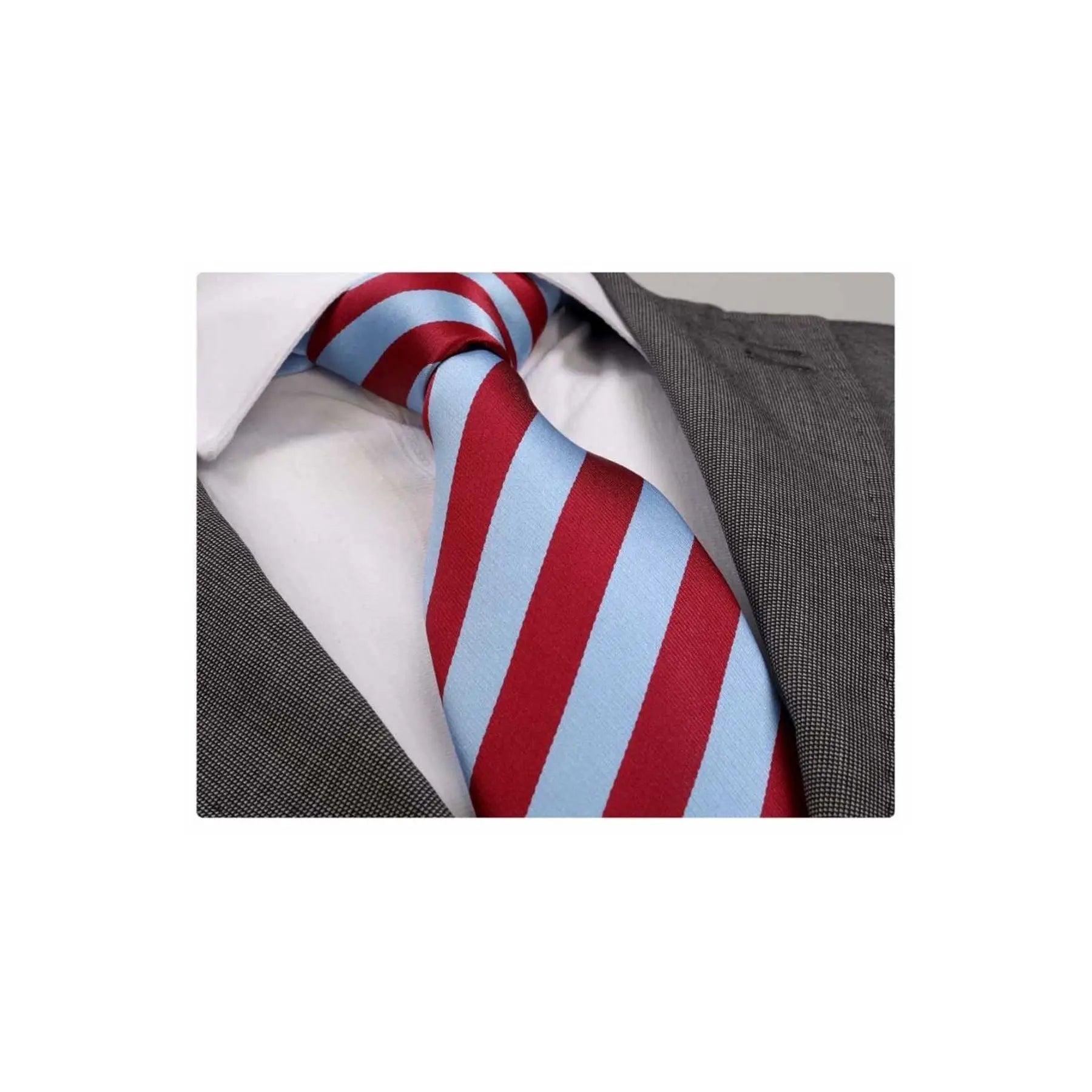 Claret Blue Trabzon Colored Tie